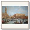 Canaletto. Venedig. Kopie in Öl auf Leinwand, 60x80 cm